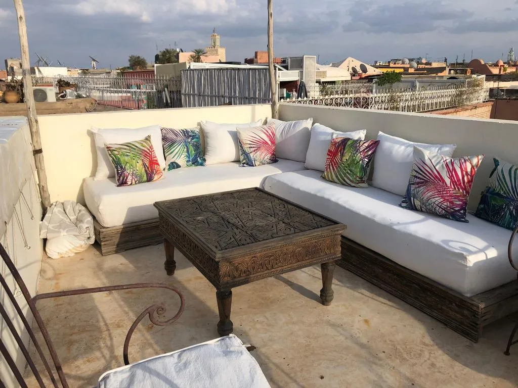 HOUSE THREE BEDROOMS ONE BATHROOM Room, Riad Karmela, Marrakech