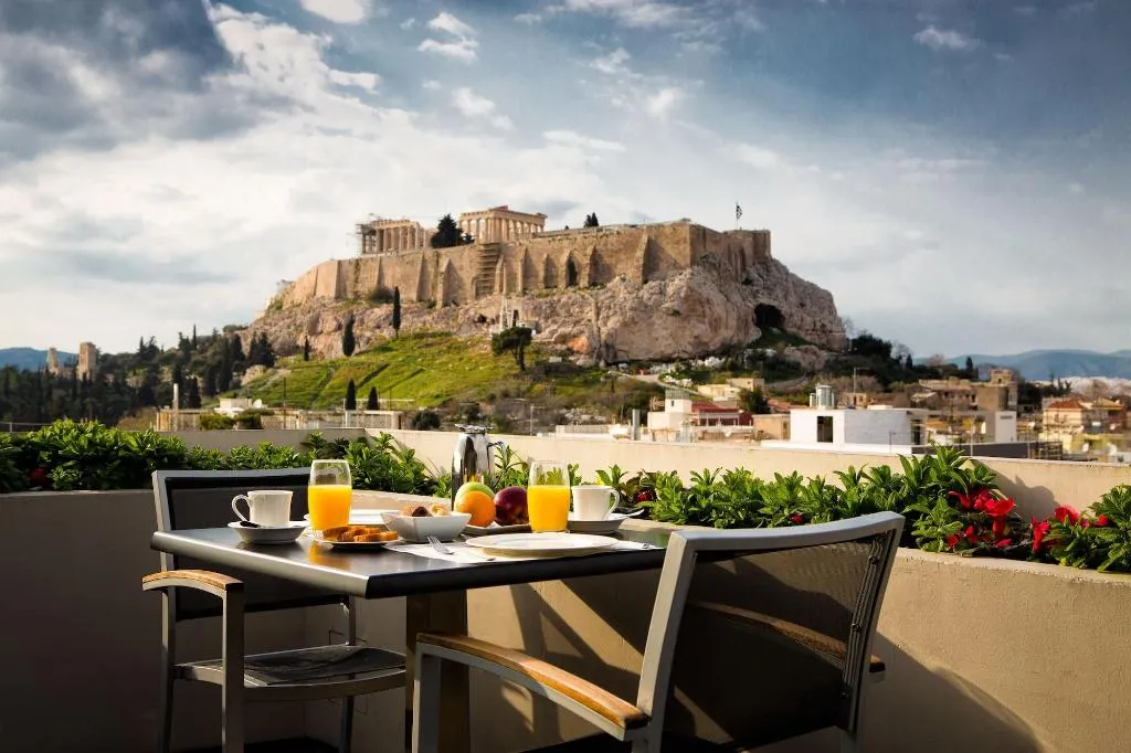 General view, The Athens Gate, Athens