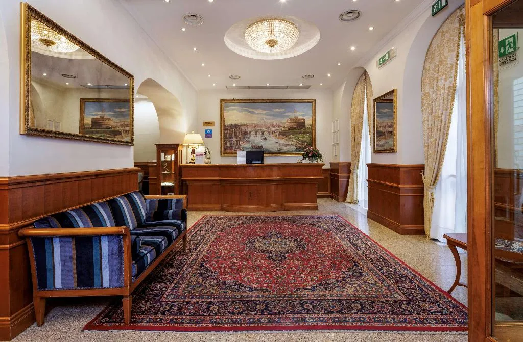 Lobby, Hotel Raffaello, Sure Hotel Collection by Best Wes, Rome