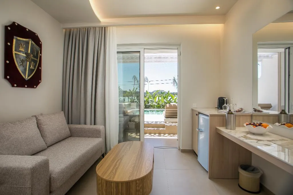 General view, Castello di Cavaliere Suites, Rhodes