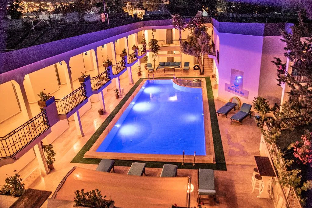 Pool, Blue Bay Beach Hotel, Bodrum