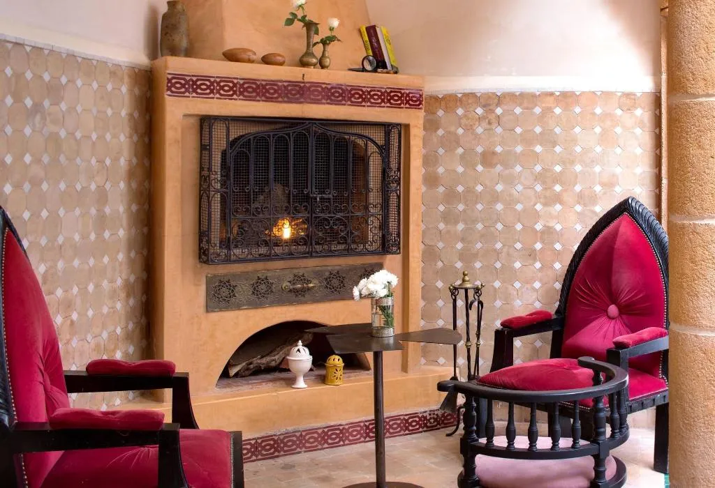 Lobby, Riad Sidi Benslimane, Marrakech