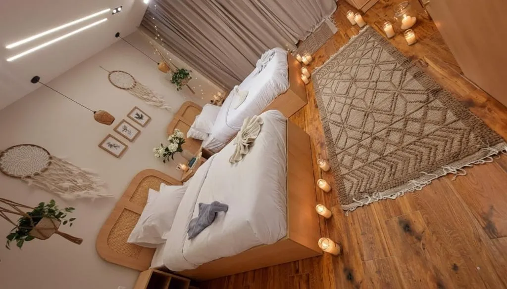 TWIN DELUXE TWO BEDS Room, Zen Pyramids Luxury Villa, Cairo