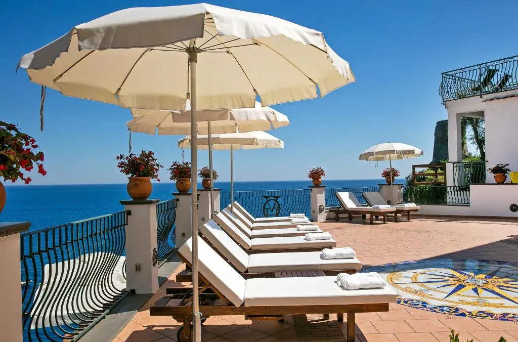 Terrace, Villa Corallium, Naples