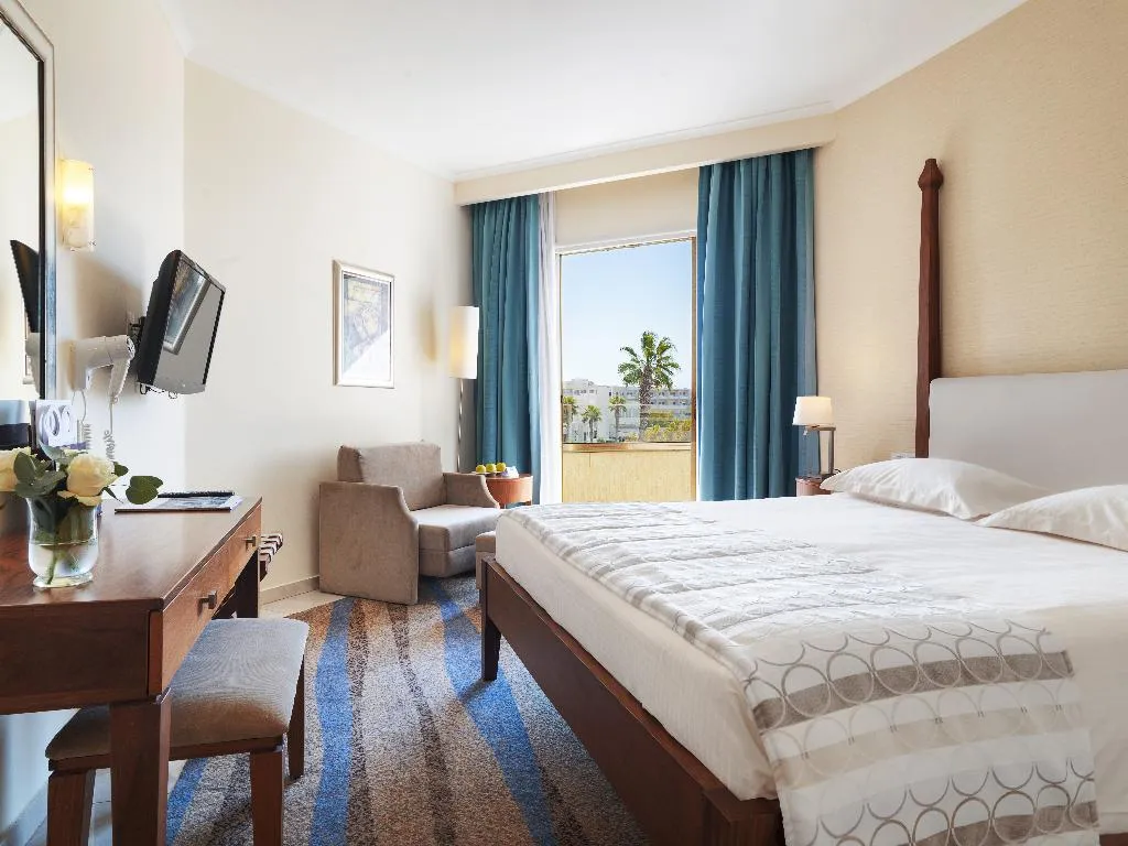 Double or Twin DELUXE SIDE SEA VIEW Room, Alexander The Great Beach Hotel, Cyprus