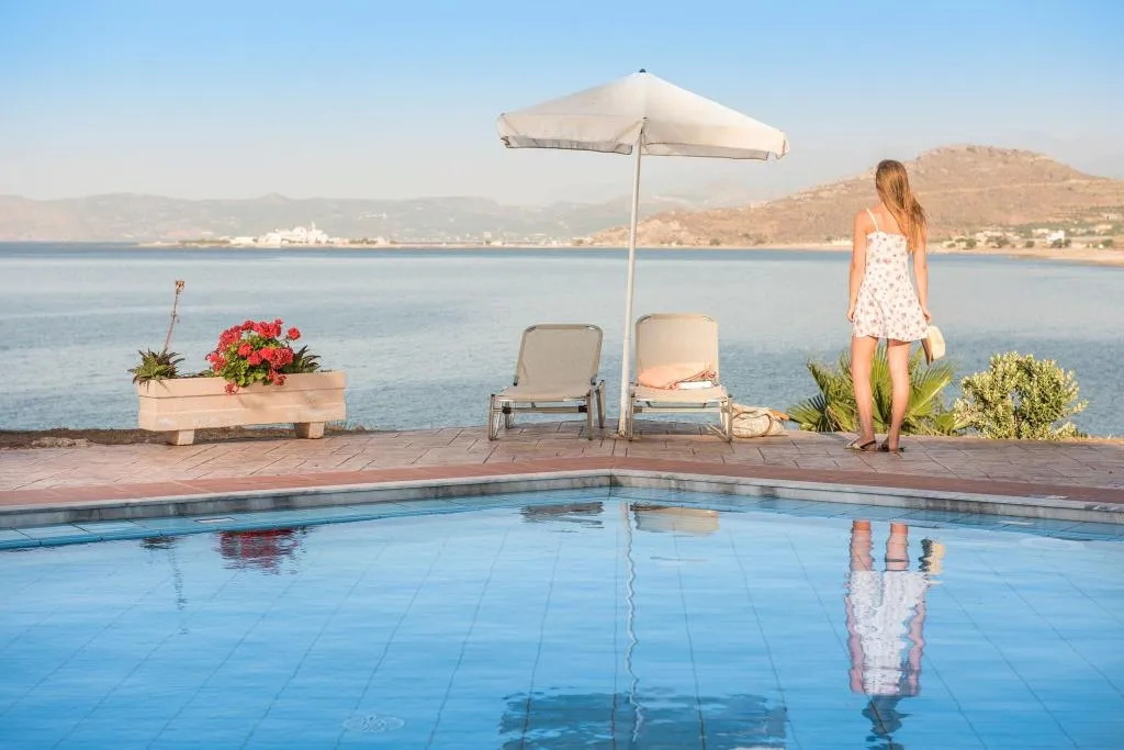 Pool, Balos Beach, Crete