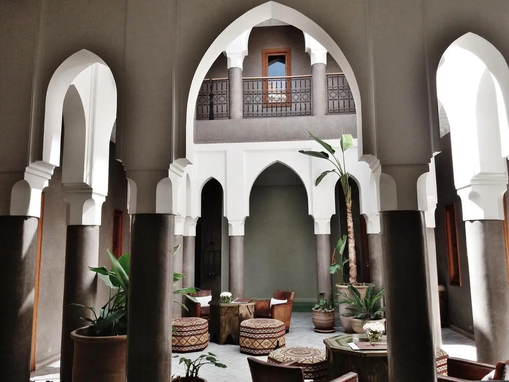 Lobby, Riad Houma, Marrakech