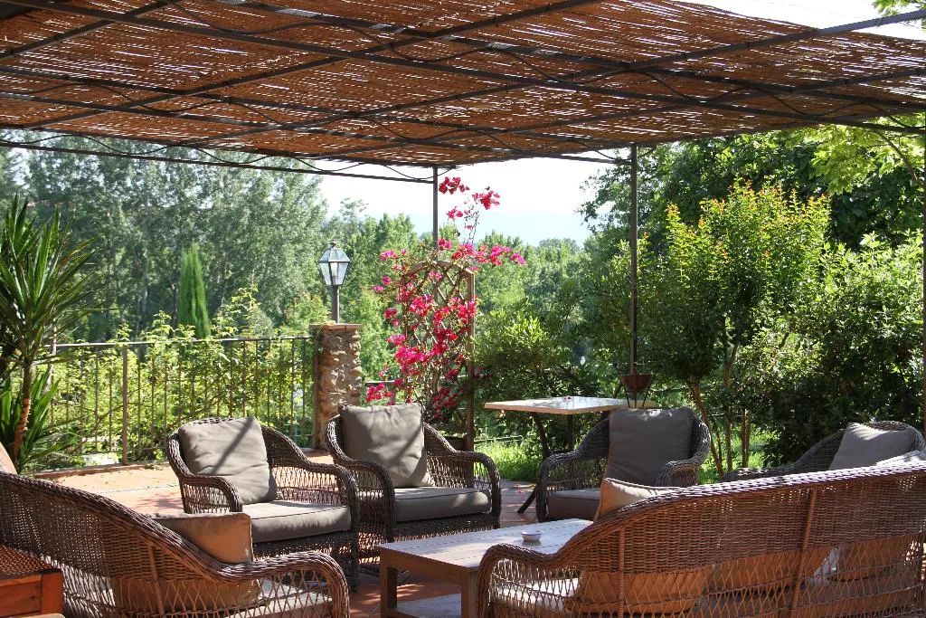 Terrace, Villa Rigacci, Florence