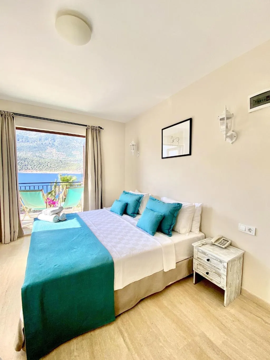 Room SEA VIEW Room, Hotel Club Barbarossa, Dalaman