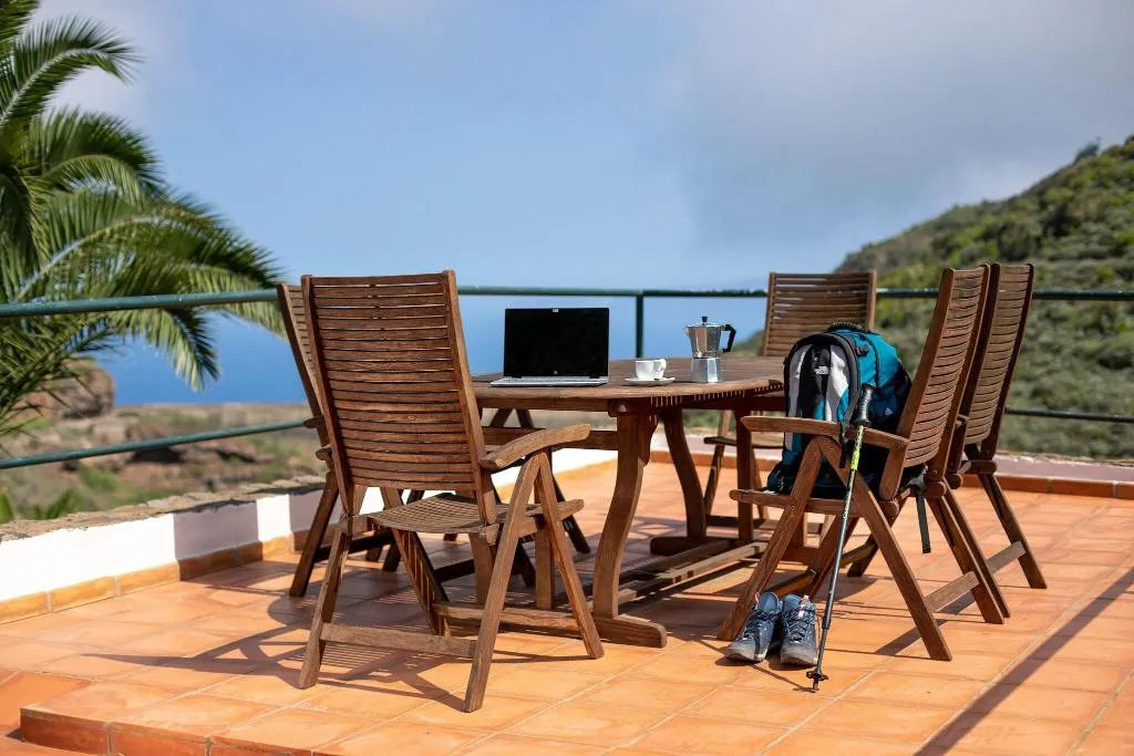 Terrace, Las Casas del Chorro, La Gomera