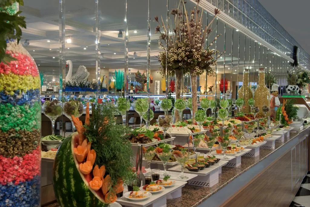 Restaurant, Delphin Deluxe Resort, Antalya