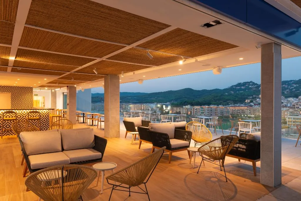Terrace, L'Azure Hotel, Costa Brava