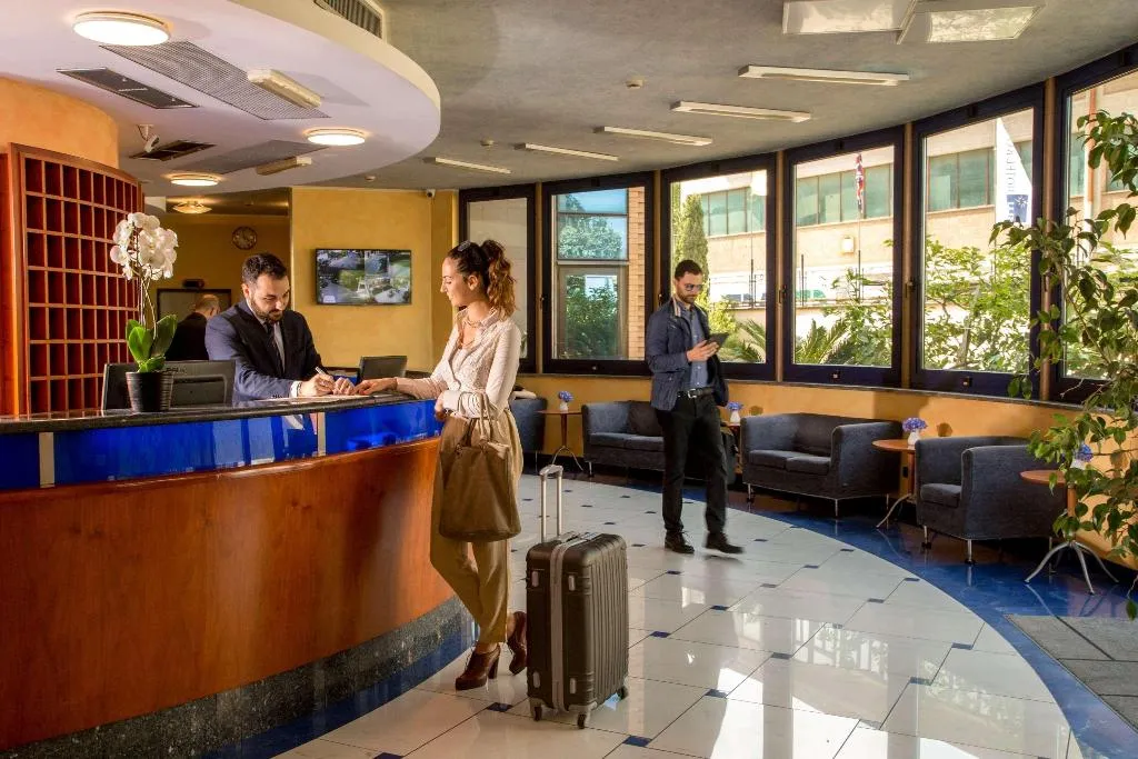 Lobby, Best Western Blu Hotel Roma, Rome