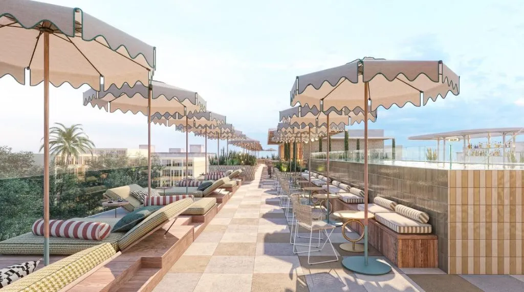 Terrace, Intelier Malvarrosa Plaza, Valencia