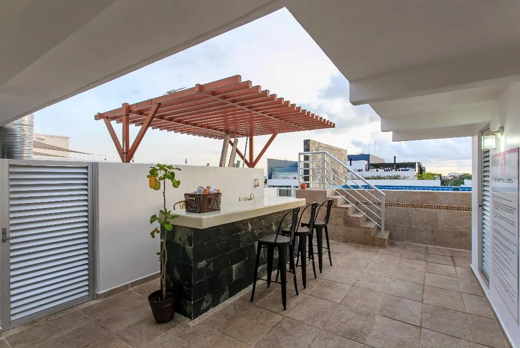 Terrace, Koox Downtown Family Boutique Hotel, Playa Del Carmen