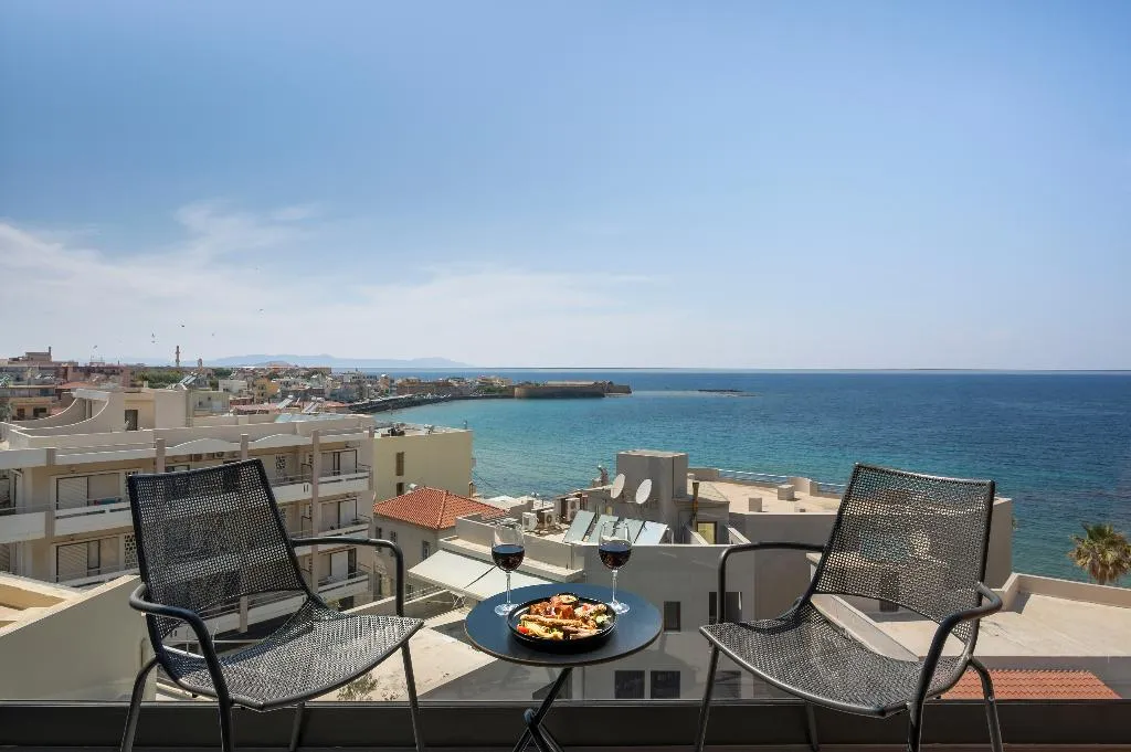 DOUBLE CLASSIC SEA VIEW Room, Hyperion City Hotel, Crete