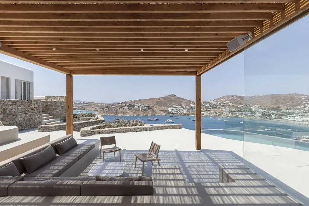 Terrace, Santa Marina, Mykonos