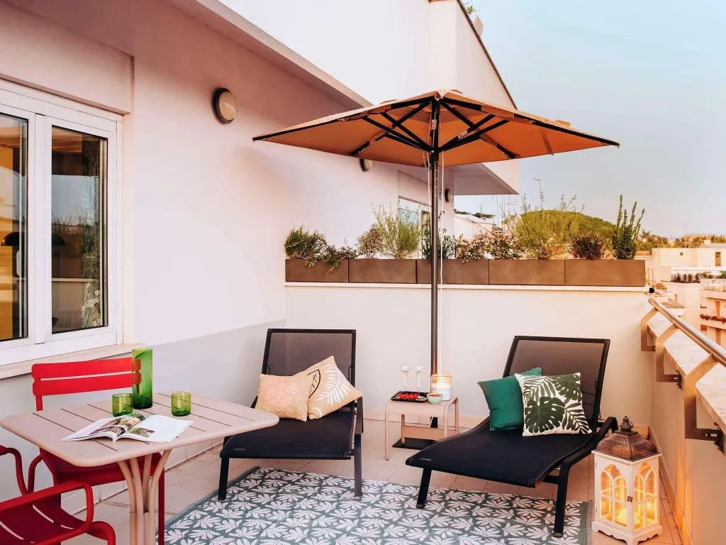 Terrace, Mercure Roma Corso Trieste, Rome
