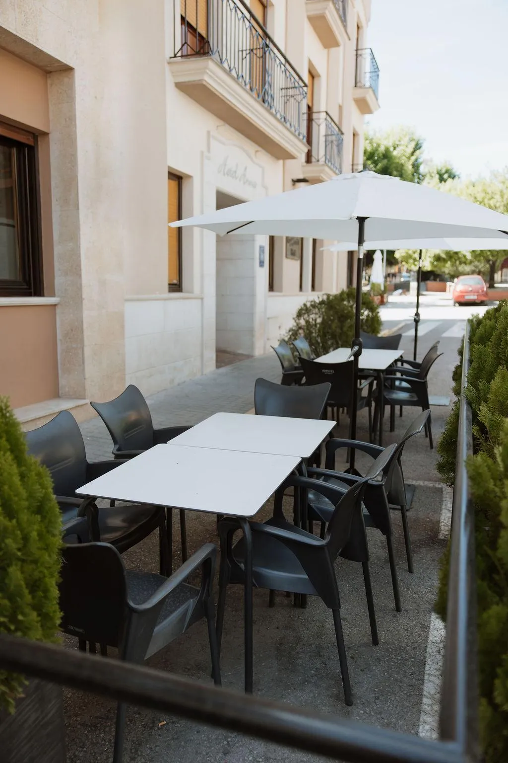 Terrace, Hotel Anna, Costa Blanca