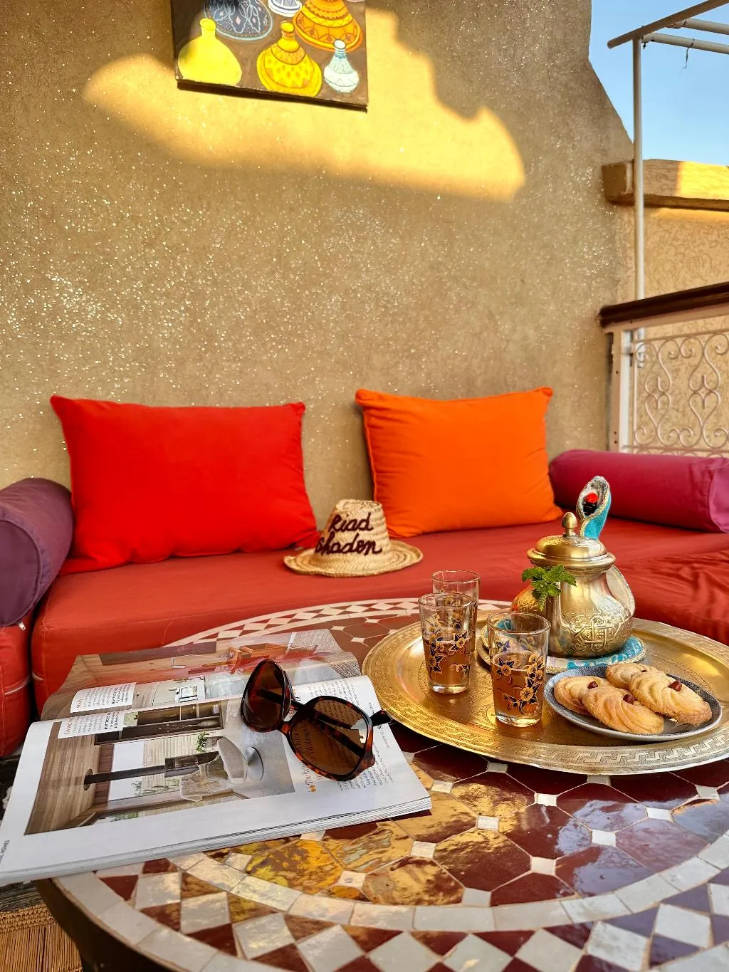 Terrace, Riad Shaden, Marrakech