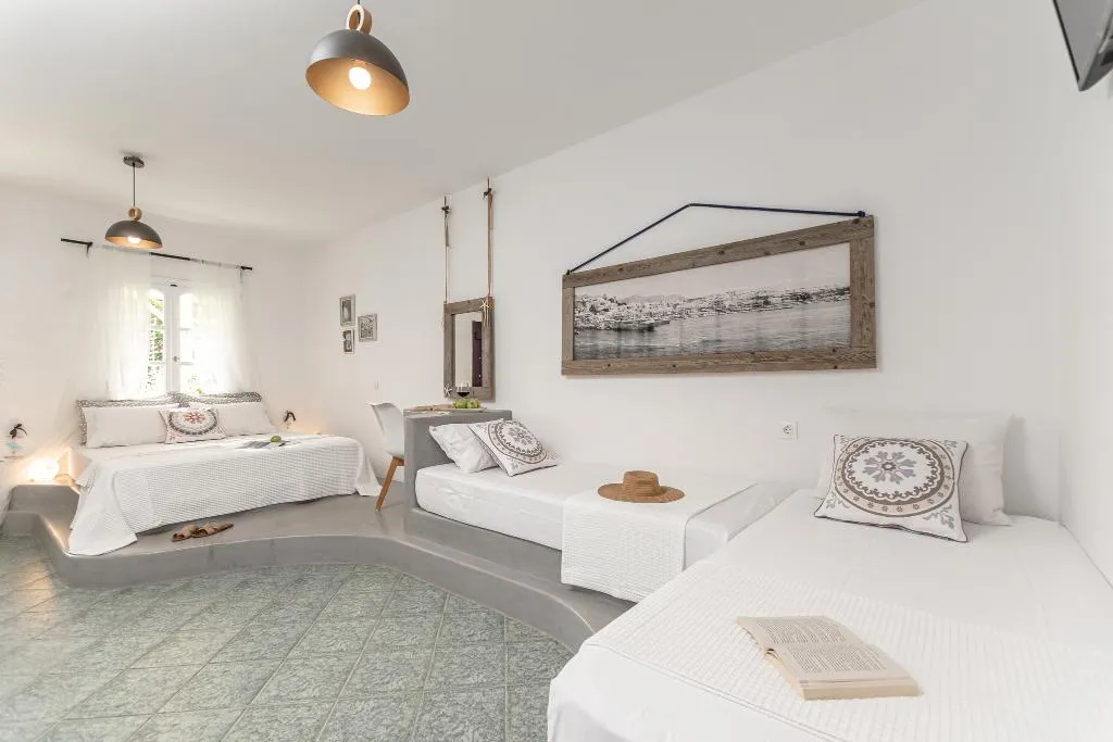 FAMILY ROOM DELUXE WITH TERRACE Room, Palatiana Agriturismo - Philoxenia Cottages, Crete