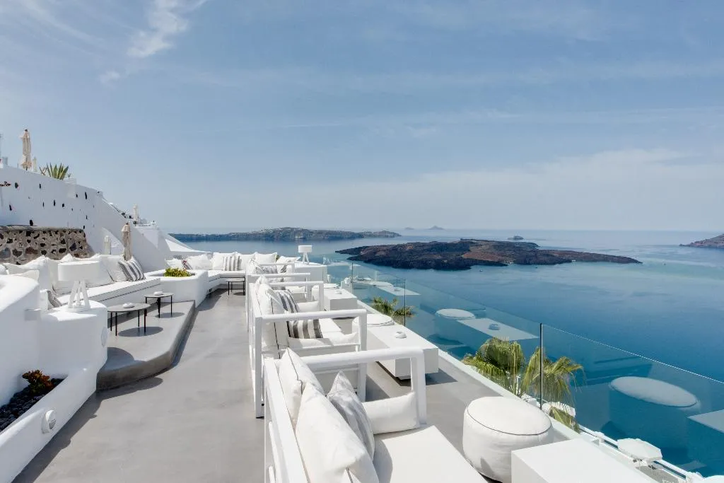 Lobby, Infinity Suites & Dana Villas, Santorini