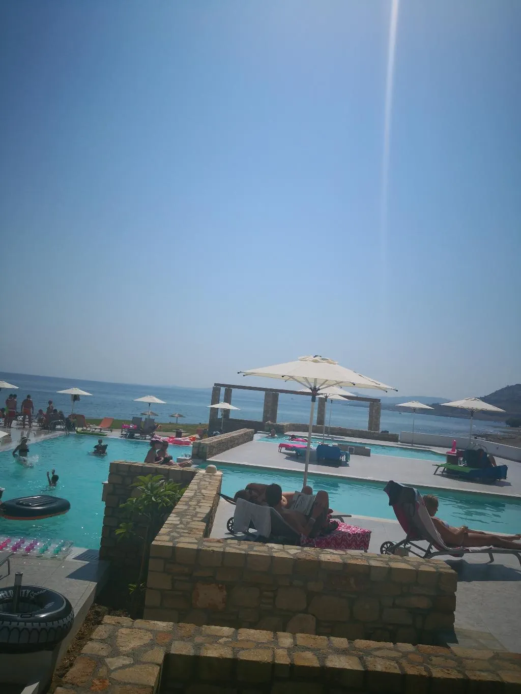 Beach, Sunrise Hotel, Rhodes