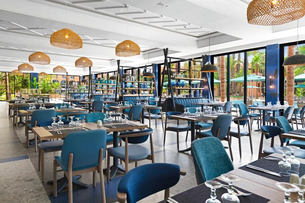 Restaurant, Hotel Riu Tikida Garden Adults Only- All Inclusive, Marrakech