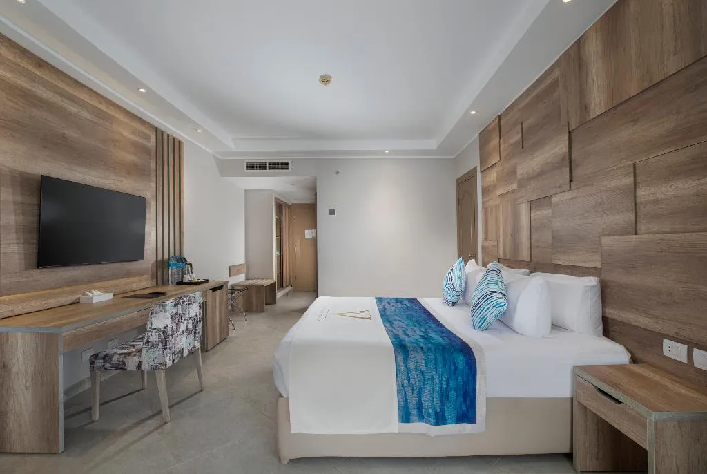 DOUBLE DELUXE POOL VIEW Room, The V Luxury Resort Sahl Hasheesh, Red Sea Riviera