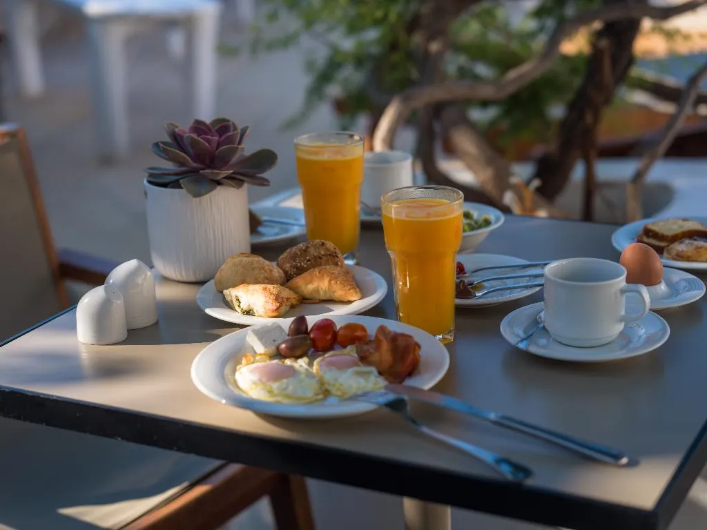Restaurant, Rhenia  Mykonos Hotel & Bungalows, Mykonos
