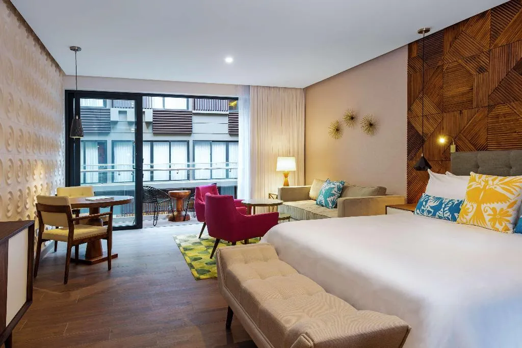 DOUBLE SUPERIOR KING BED Room, The Fives Downtown Hotel, Curio by Hilton, Playa Del Carmen