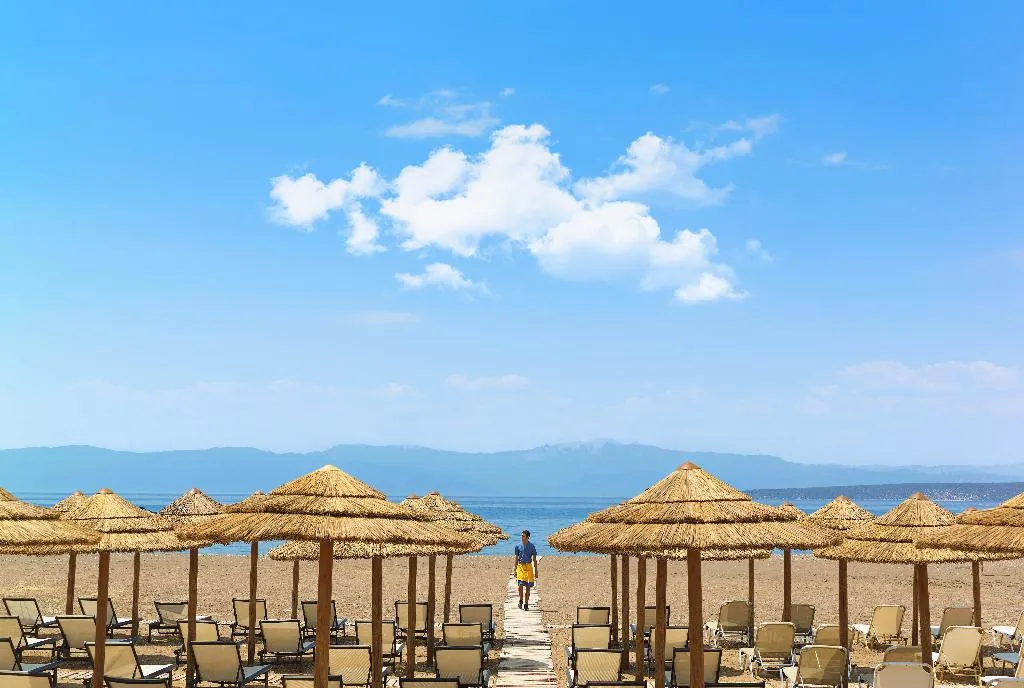 Beach, Seafos Luxury Resort & Spa, Kalamata
