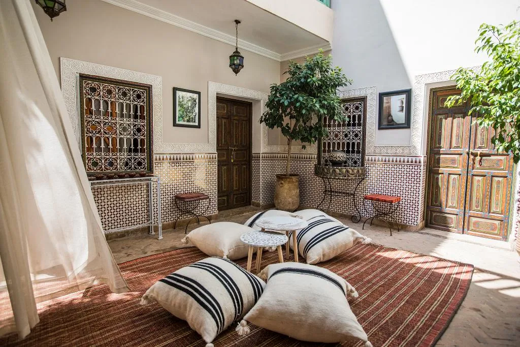 Lobby, Riad Villa Harmonie, Marrakech