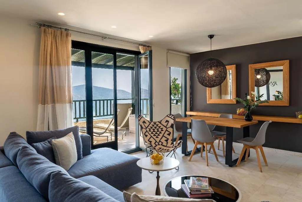 SUITE KING SIZE BED Room, Domes Aulus Elounda, Curio Collection by Hilton, Crete