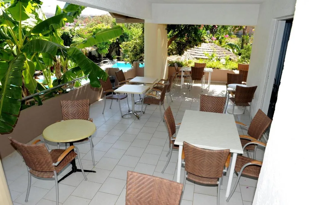 Terrace, Kalithea Hotel, Rhodes