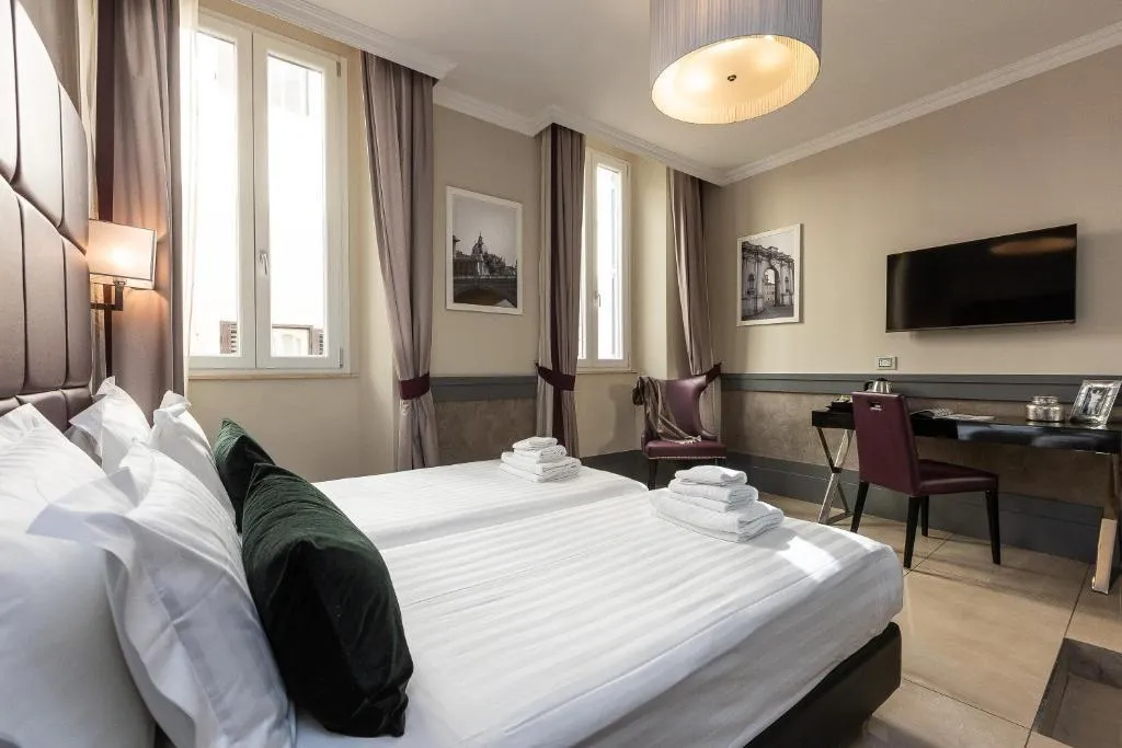 Double or Twin SUPERIOR Room, Hotel Castellino Roma, Rome