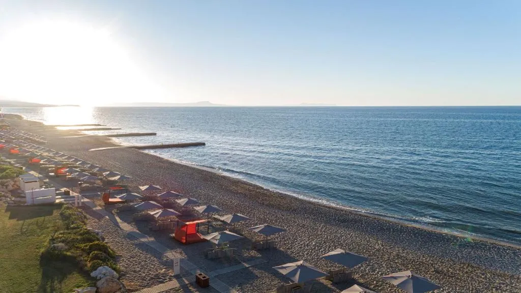 General view, Aquila Rithymna Beach, Crete