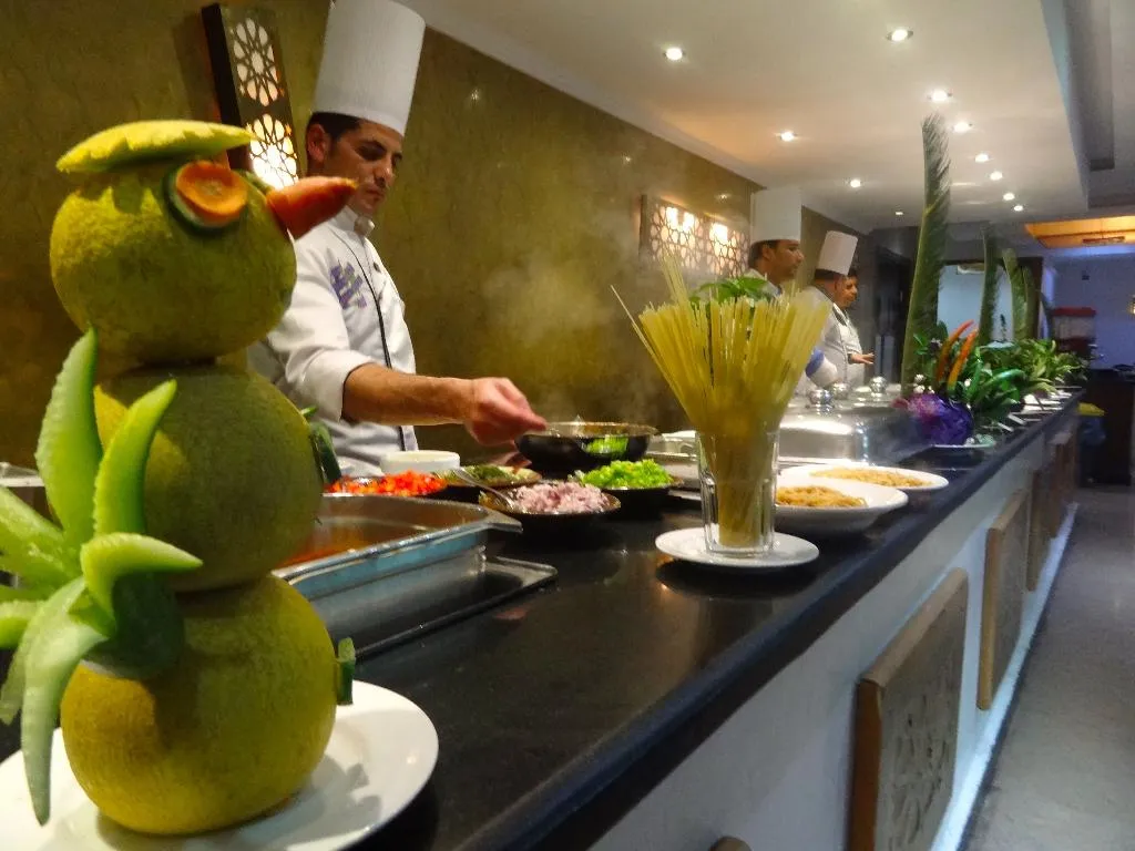 Restaurant, Naama Blue Hotel, Red Sea Riviera