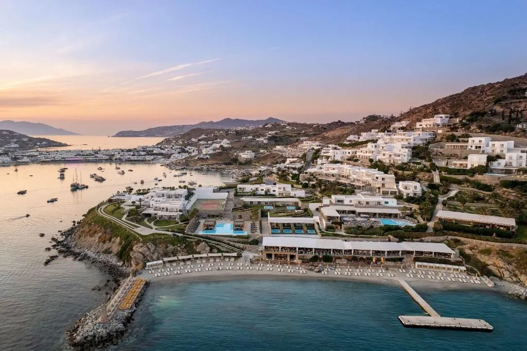 General view, Santa Marina, Mykonos