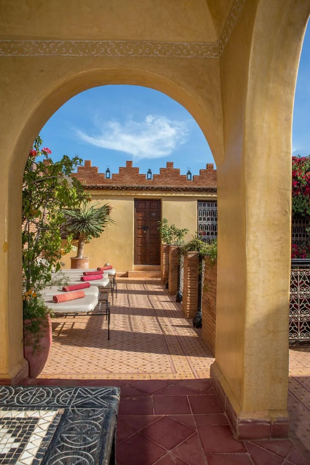 Terrace, Riad Samsli, Marrakech
