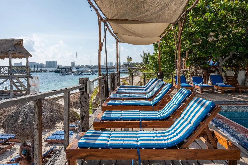 Terrace, Hotel Maya Caribe Faranda Cancún, Cancun Area