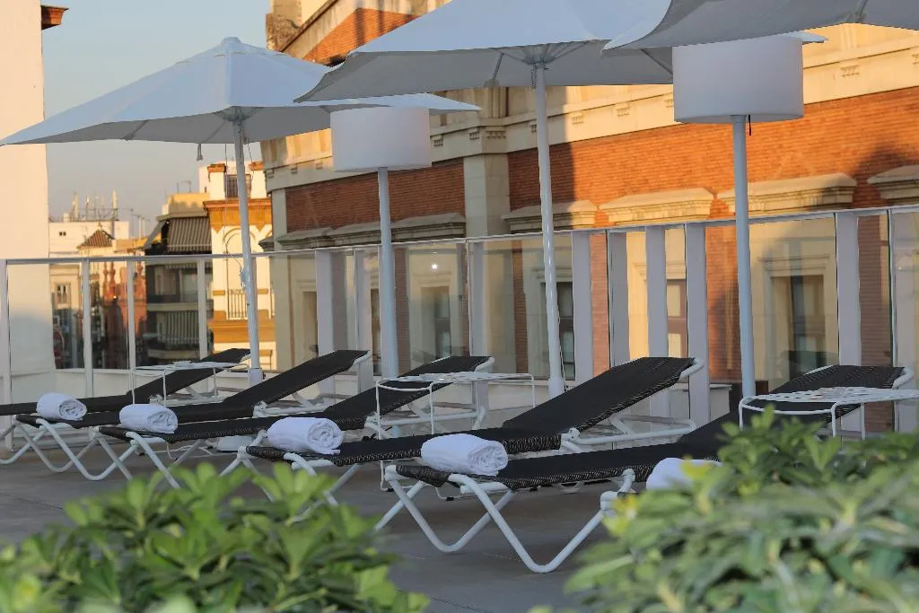 Terrace, Posada del Lucero, Seville