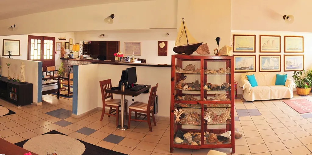 Lobby, Portiani Hotel, Santorini