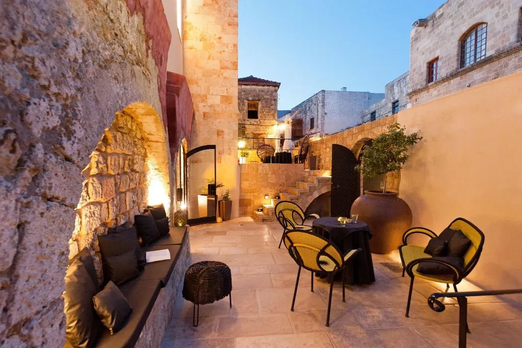 Terrace, Allegory Boutique Hotel, Rhodes