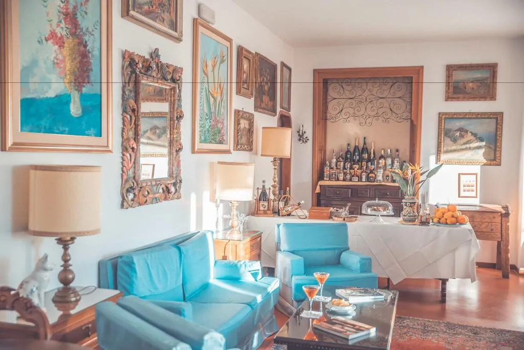Lobby, Villa Paradiso, Taormina