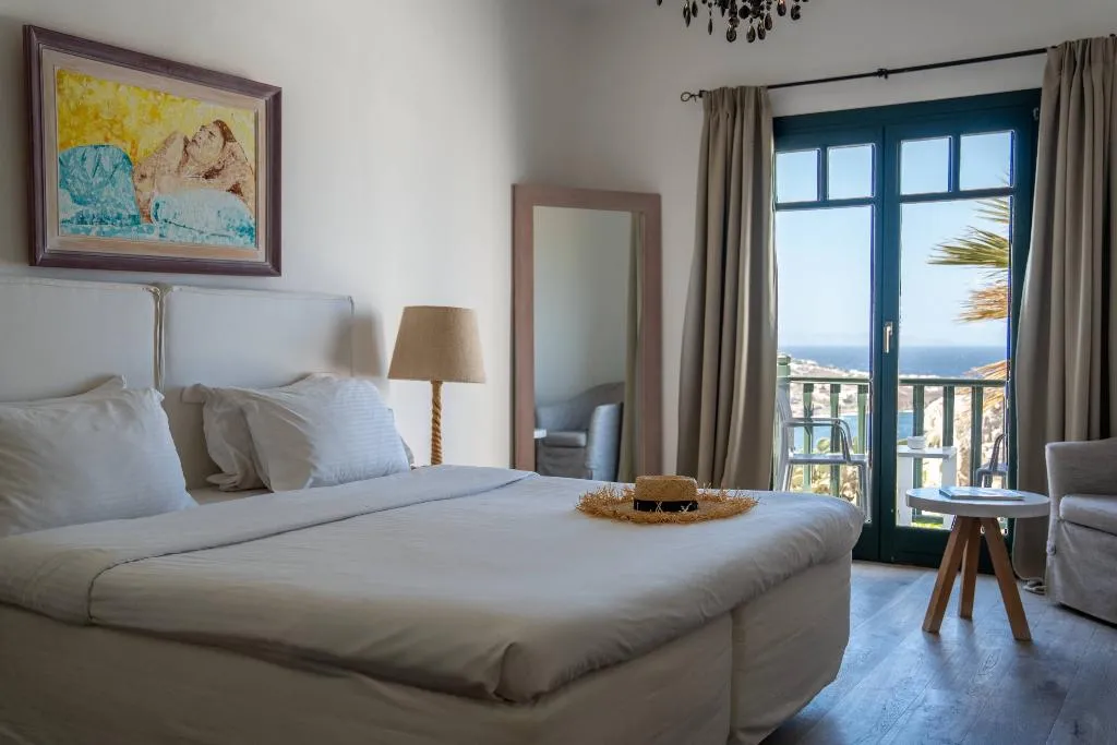 Double or Twin SUPERIOR SEA VIEW Room, Tharroe of Mykonos, Mykonos