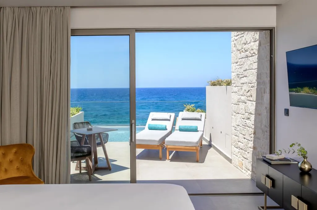 SUITE SEA VIEW WITH PRIVATE POOL Room, Castello Boutique Suites By The Sea, Crete