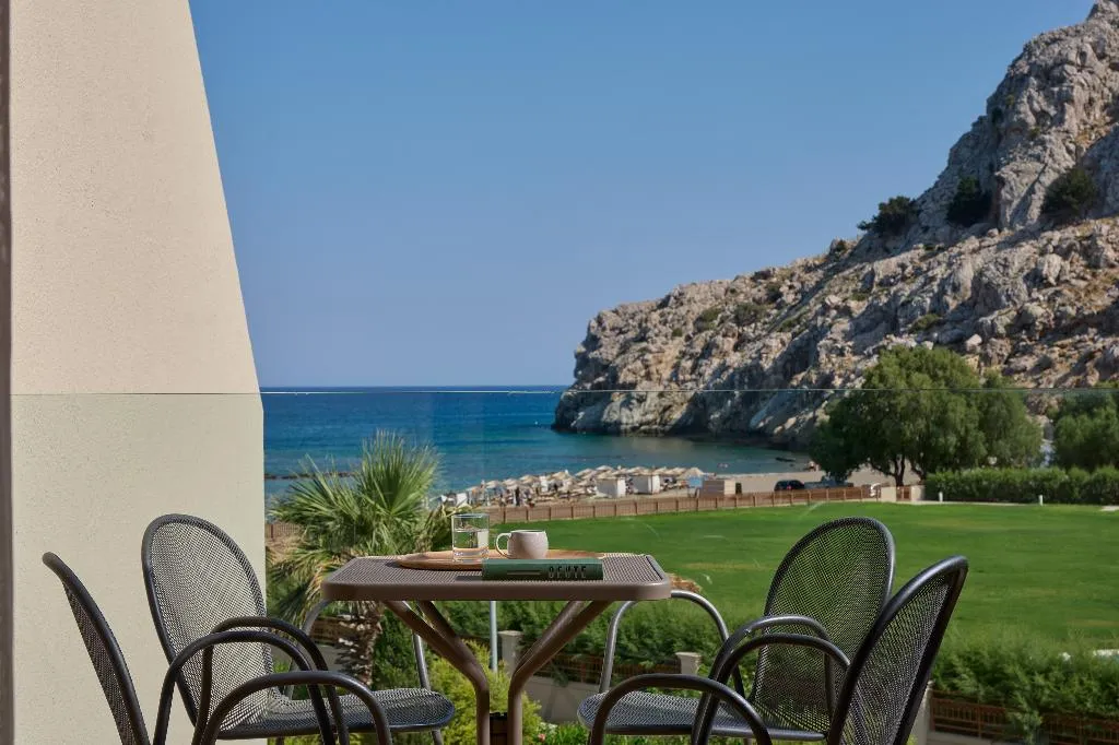 DOUBLE PARTIAL SEA VIEW Room, Atlantica Aegean Blue, Rhodes