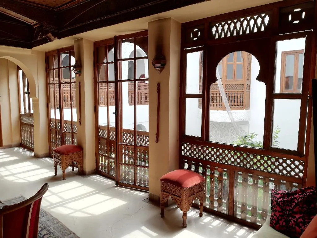 Lobby, Riad Ben Youssef, Marrakech