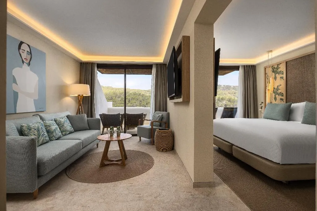JUNIOR SUITE SEA VIEW Room, Cala San Miguel Ibiza Res, Curio Colllec by Hilton, Ibiza